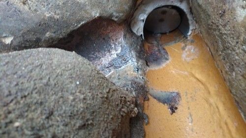 More 110mm non return valves Installed